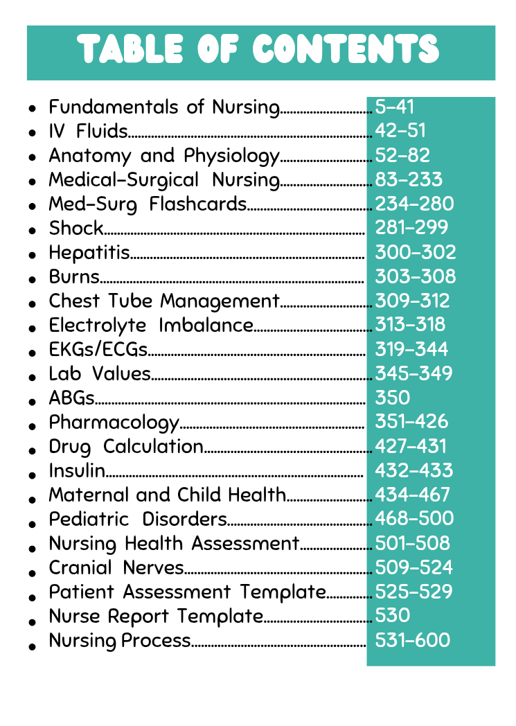 The Nursing Mega Bundle (600 Page)