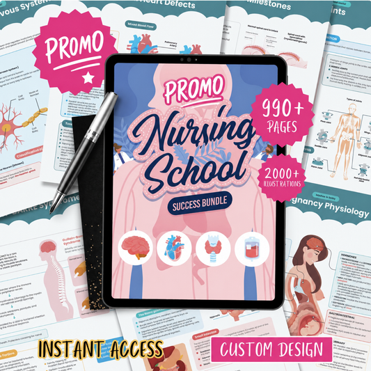All-in-one Nursing School Notes, Guide for Nursing Students