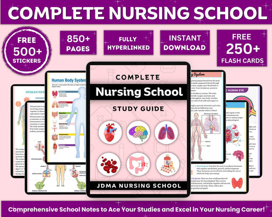 The Complete Nursing School Bundle
